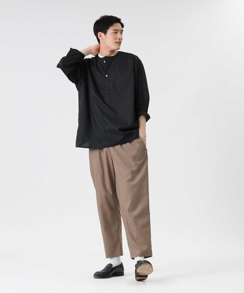 BACK NUMBER（バックナンバー）の「【BACK NUMBER】ＤＲＹスリーピングシャツ（シャツ/ブラウス・メンズ・ベージュ/ブラック・L/XL/M）」の6枚目の写真