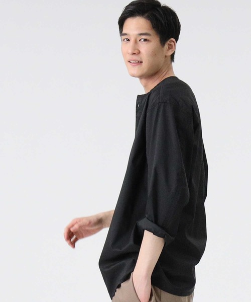 BACK NUMBER（バックナンバー）の「【BACK NUMBER】ＤＲＹスリーピングシャツ（シャツ/ブラウス・メンズ・ベージュ/ブラック・L/XL/M）」の7枚目の写真