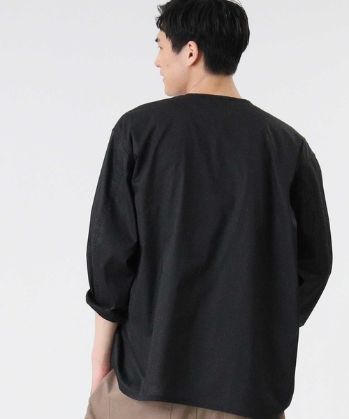 BACK NUMBER（バックナンバー）の「【BACK NUMBER】ＤＲＹスリーピングシャツ（シャツ/ブラウス・メンズ・ベージュ/ブラック・L/XL/M）」の8枚目の写真