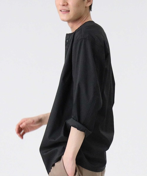 BACK NUMBER（バックナンバー）の「【BACK NUMBER】ＤＲＹスリーピングシャツ（シャツ/ブラウス・メンズ・ベージュ/ブラック・L/XL/M）」の10枚目の写真