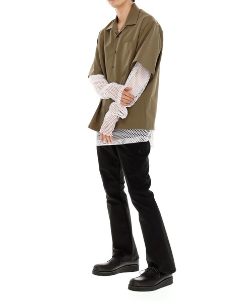 603（ロクマルサン）の「603 オープンシャツ（シャツ/ブラウス・メンズ・カーキブラウン・MEDIUM）」の7枚目の写真