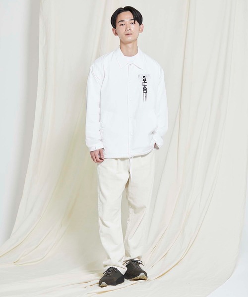 SILAS(サイラス)の「SILASxKRINK COACH JACKET(ナイロンジャケット・メンズ・ホワイト/ネイビー/ブラック・LARGE/X-LARGE)」の10枚目の写真