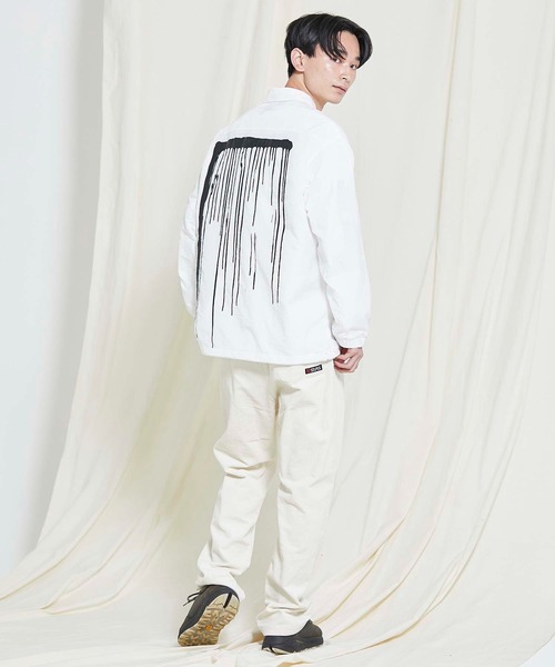 SILAS(サイラス)の「SILASxKRINK COACH JACKET(ナイロンジャケット・メンズ・ホワイト/ネイビー/ブラック・LARGE/X-LARGE)」の12枚目の写真