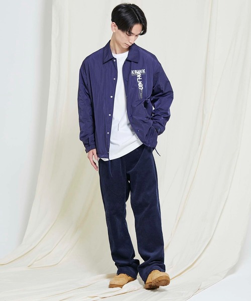 SILAS(サイラス)の「SILASxKRINK COACH JACKET(ナイロンジャケット・メンズ・ホワイト/ネイビー/ブラック・LARGE/X-LARGE)」の16枚目の写真