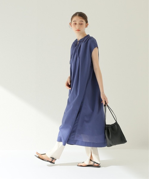 relume JOURNAL STANDARDロングワンピース フリル ブラック relume JOURNAL STANDARDロングワンピース フリル ブラック