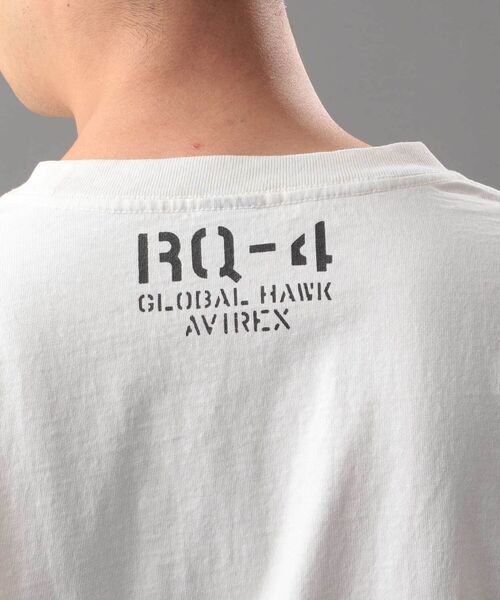 AVIREX（アヴィレックス）の「フェイドウォッシュ ファティーグ 長袖 Tシャツ / LS FADE WASH FATIGUE T-SHIRT / アヴィレックス / AVIREX（Tシャツ/カットソー・メンズ・ブラック/オフホワイト/ブラウン系カモフラージュ/オリーブ・MEDIUM/LARGE/X-LARGE/XX-LARGE）」の18枚目の写真