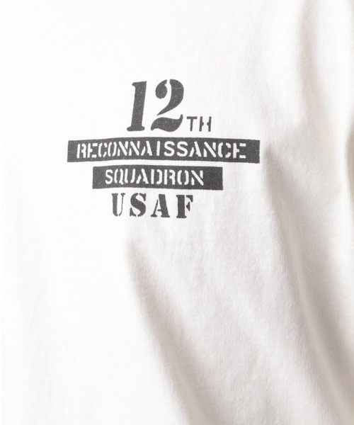 AVIREX（アヴィレックス）の「フェイドウォッシュ ファティーグ 長袖 Tシャツ / LS FADE WASH FATIGUE T-SHIRT / アヴィレックス / AVIREX（Tシャツ/カットソー・メンズ・ブラック/オフホワイト/ブラウン系カモフラージュ/オリーブ・MEDIUM/LARGE/X-LARGE/XX-LARGE）」の10枚目の写真