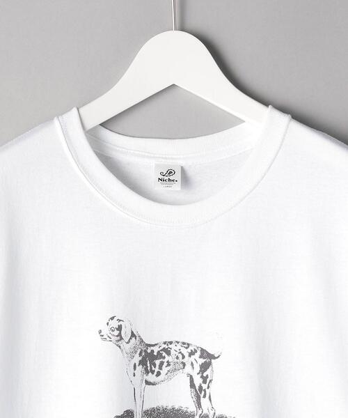 niche.（ニッチ）の「＜Niche. (ニッチ) ＞ DOG TEE 1/Tシャツ（Tシャツ/カットソー・メンズ・ホワイト・LARGE/X-LARGE）」の5枚目の写真