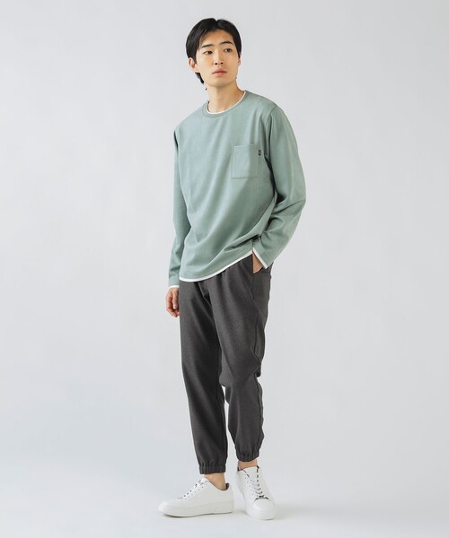 BEAMS HEART(ビームスハート)の「【3色展開】シャーリング イージーパンツ(その他パンツ・メンズ・ブラック/ネイビー/グレー・SMALL/MEDIUM/LARGE)」の16枚目の写真