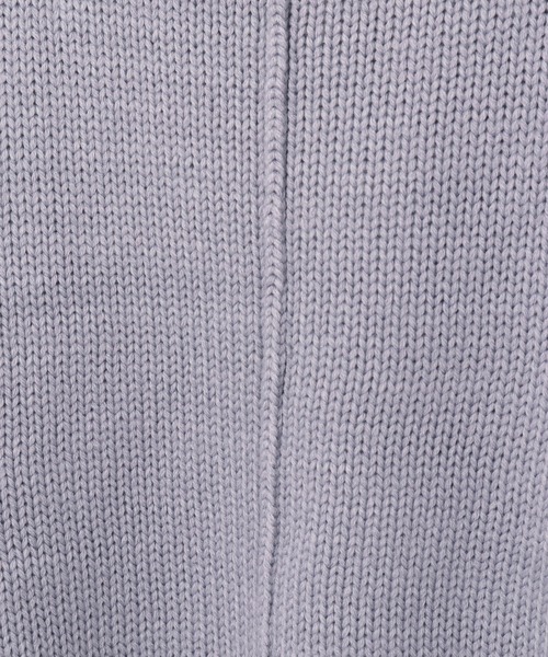 MAKE YOUR DAY（メイクユアデイ）の「バックスリットハイネックセーター■150.160cm（ニット/セーター・キッズ・ブラウン/アイボリー/ライトパープル・150/160）」の9枚目の写真
