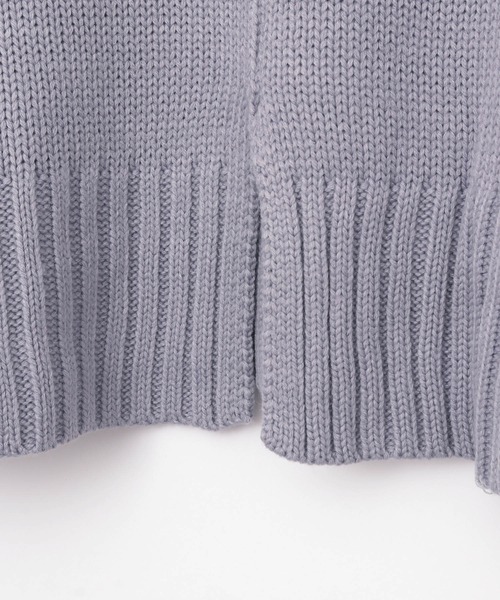 MAKE YOUR DAY（メイクユアデイ）の「バックスリットハイネックセーター■150.160cm（ニット/セーター・キッズ・ブラウン/アイボリー/ライトパープル・150/160）」の12枚目の写真