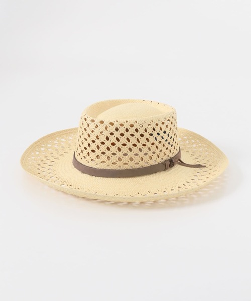 URBAN RESEARCH ROSSO WOMEN（アーバンリサーチ　ロッソ）の「Ecua-Andino Hats　Air Xtream（ハット・レディース・ナチュラル・MEDIUM）」の2枚目の写真