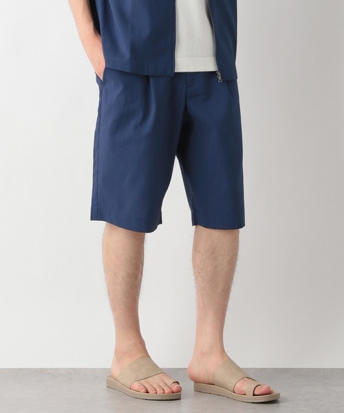 GLOBAL WORK(グローバルワーク)の「CRISPYDRY ショーツ/950427(その他パンツ・メンズ・ネイビー/チャコールグレー/ライトベージュ・MEDIUM/LARGE/SMALL)」の1枚目の写真