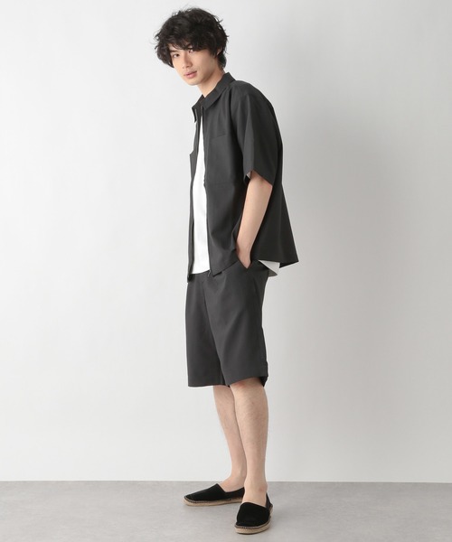 GLOBAL WORK(グローバルワーク)の「CRISPYDRY ショーツ/950427(その他パンツ・メンズ・ネイビー/チャコールグレー/ライトベージュ・MEDIUM/LARGE/SMALL)」の10枚目の写真