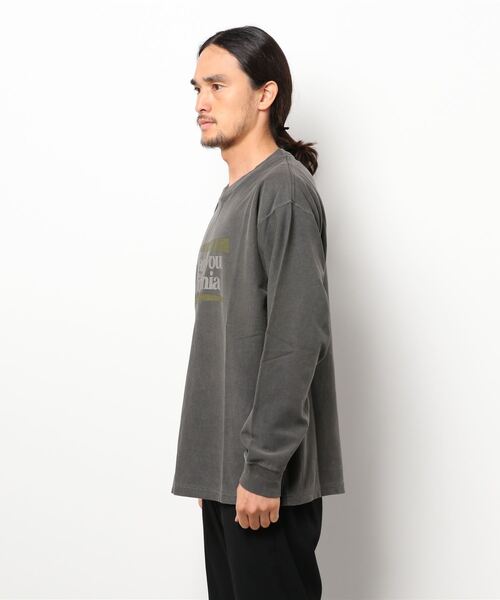 KRIFF MAYER（クリフメイヤー）の「ヘビー天竺プリントロンTEE(THANK)（Tシャツ/カットソー・メンズ・オフホワイト/ライトブルー/チャコール・MEDIUM/LARGE/X-LARGE）」の4枚目の写真