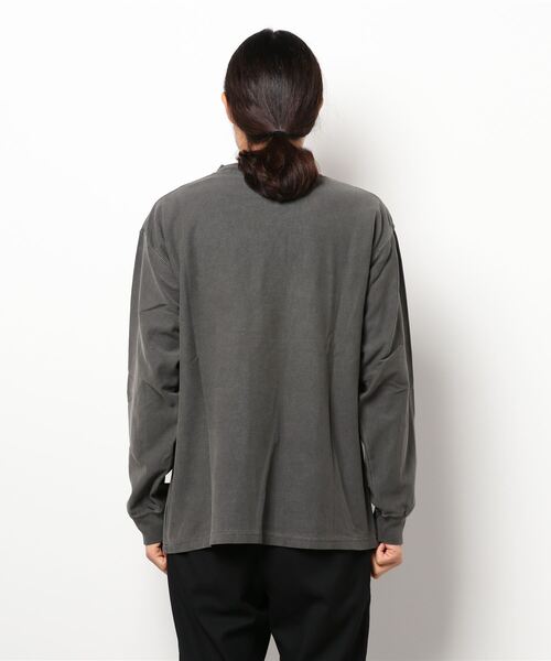 KRIFF MAYER（クリフメイヤー）の「ヘビー天竺プリントロンTEE(THANK)（Tシャツ/カットソー・メンズ・オフホワイト/ライトブルー/チャコール・MEDIUM/LARGE/X-LARGE）」の5枚目の写真