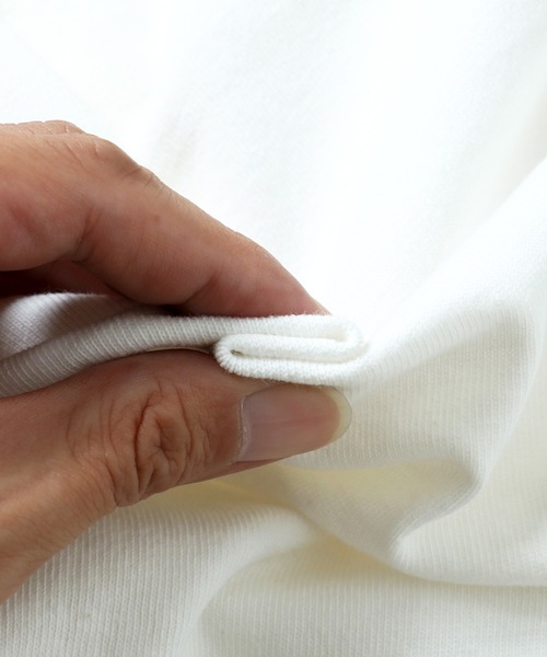 KRIFF MAYER（クリフメイヤー）の「ヘビー天竺プリントロンTEE(THANK)（Tシャツ/カットソー・メンズ・オフホワイト/ライトブルー/チャコール・MEDIUM/LARGE/X-LARGE）」の12枚目の写真