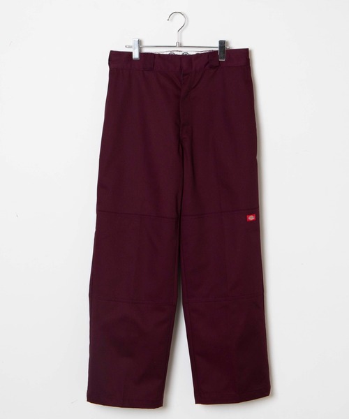 Dickies（ディッキーズ）の「∴WEGO/別注 Dickiesダブルニーワークパンツ（カーゴパンツ・メンズ・ダークグリーン/ベージュ/ワイン・MEDIUM/LARGE）」の17枚目の写真