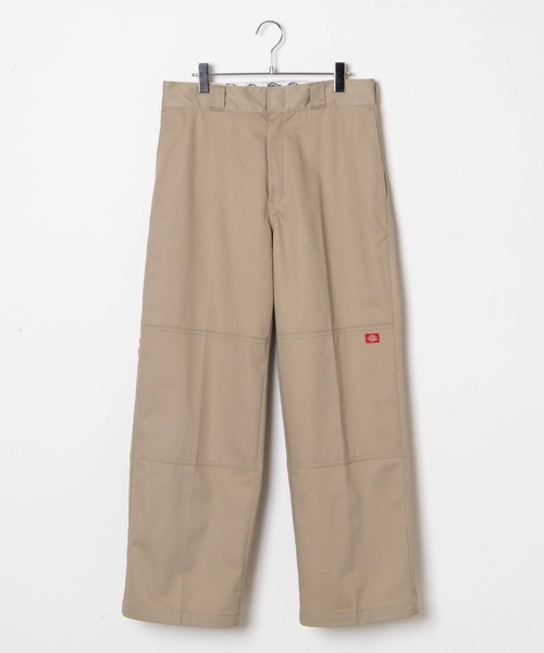 Dickies（ディッキーズ）の「∴WEGO/別注 Dickiesダブルニーワークパンツ（カーゴパンツ・メンズ・ダークグリーン/ベージュ/ワイン・MEDIUM/LARGE）」の18枚目の写真
