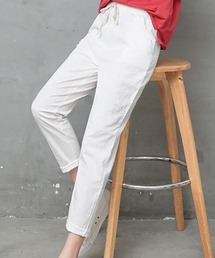 SFW | 綿麻 ストレートパンツ(その他パンツ)