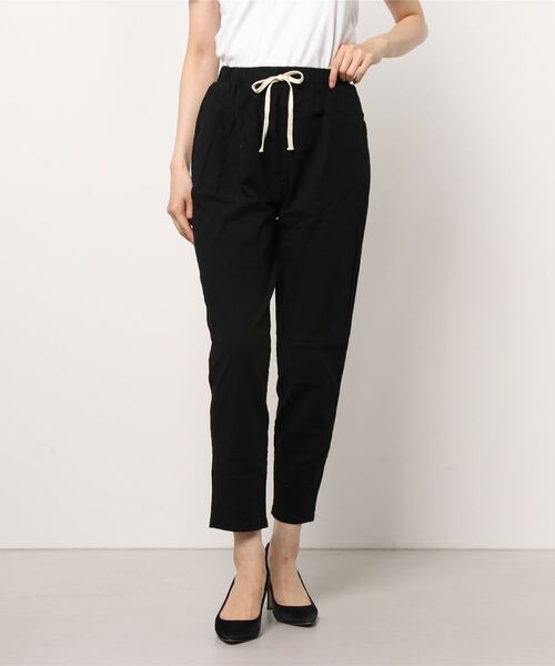 SFW(エスエフダブリュー)の「綿麻 ストレートパンツ(その他パンツ・レディース・ホワイト/ライトグレー/ライトブルー/ブラック/ベージュ/ネイビー/ライム/グリーン/テラコッタ・LL)」の19枚目の写真