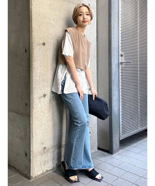 EMODA（エモダ）の「バンドプレートサンダル（サンダル・レディース・ブラック/アイボリー・SMALL/MEDIUM/LARGE）」の9枚目の写真