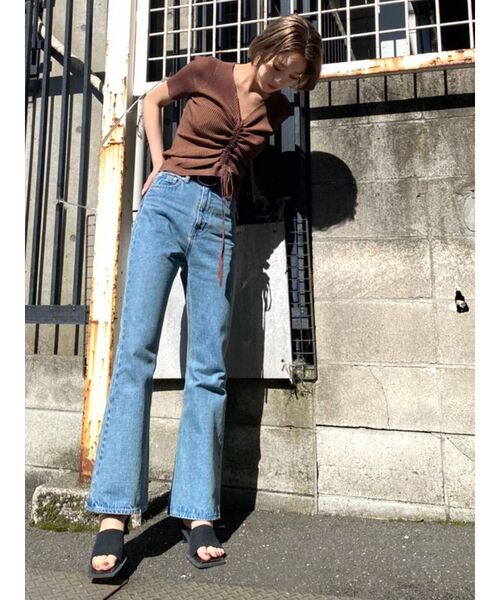 EMODA（エモダ）の「バンドプレートサンダル（サンダル・レディース・ブラック/アイボリー・SMALL/MEDIUM/LARGE）」の11枚目の写真