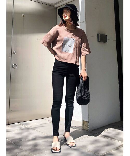 EMODA（エモダ）の「バンドプレートサンダル（サンダル・レディース・ブラック/アイボリー・SMALL/MEDIUM/LARGE）」の19枚目の写真