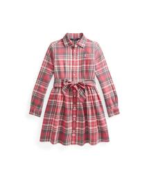 キッズのシャツワンピース レッド 赤色系 チェック柄 ファッション通販 Zozotown