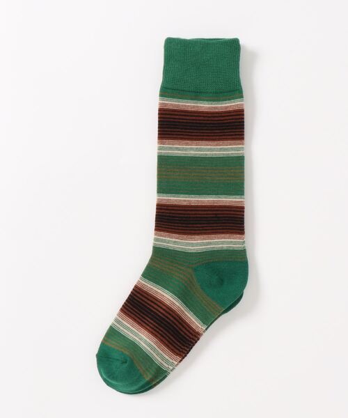 SANSeLF(サンセルフ)の「【SANSeLF】design socks sana21a003(ソックス/靴下・レディース・ライトブルー/レッド/イエロー/グリーン/ワインレッド・FREE)」の7枚目の写真