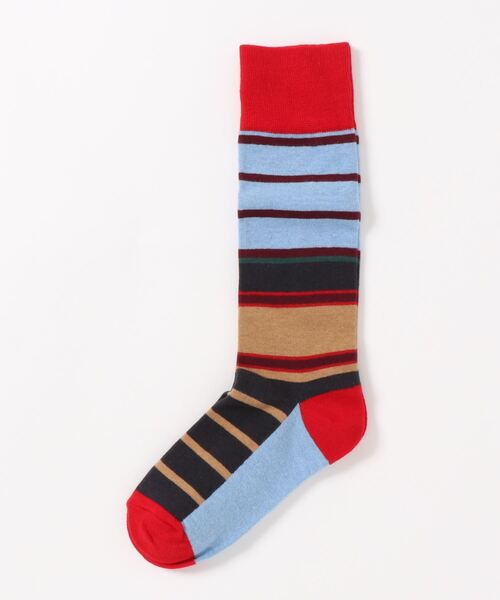 SANSeLF(サンセルフ)の「【SANSeLF】design socks sana21a003(ソックス/靴下・レディース・ライトブルー/レッド/イエロー/グリーン/ワインレッド・FREE)」の11枚目の写真