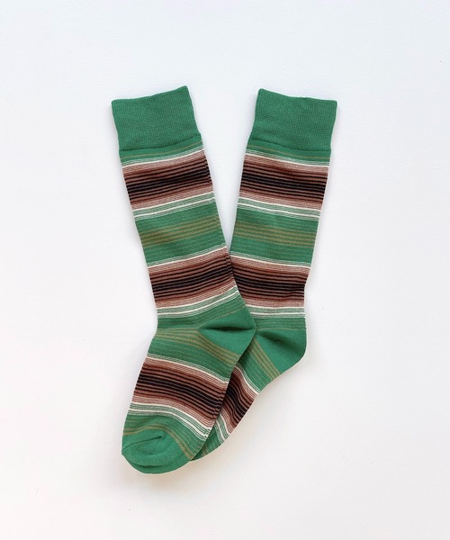 SANSeLF(サンセルフ)の「【SANSeLF】design socks sana21a003(ソックス/靴下・レディース・ライトブルー/レッド/イエロー/グリーン/ワインレッド・FREE)」の8枚目の写真