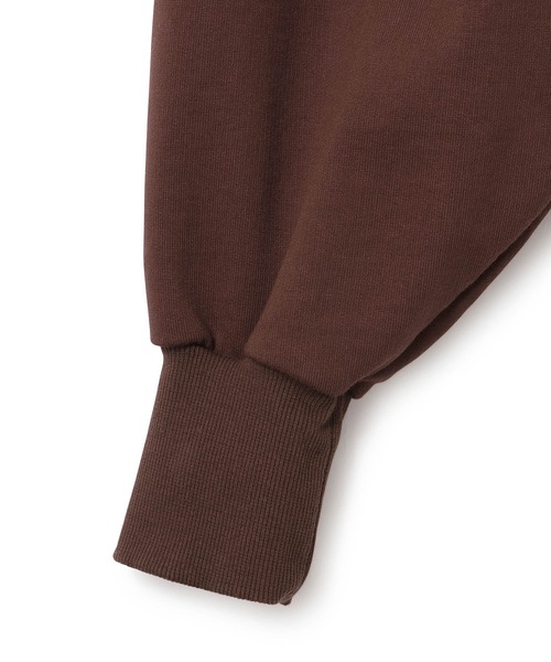 ADAM ET ROPE'(アダムエロペ)の「コクーン裏毛プルオーバー(Tシャツ/カットソー・レディース・ブラック/ダークブラウン/クリーム/ピンク系その他2・FREE)」の15枚目の写真