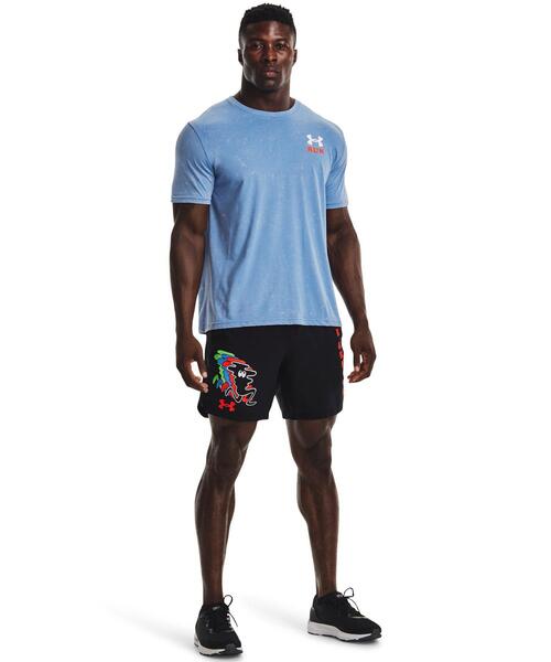 UNDER ARMOUR(アンダーアーマー)の「UAキープランウィアード ショートスリーブII(ランニング/メンズ)(Tシャツ/カットソー・メンズ・ブラック/ブルー・L/XL/S/M/XXL)」の1枚目の写真