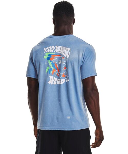 UNDER ARMOUR(アンダーアーマー)の「UAキープランウィアード ショートスリーブII(ランニング/メンズ)(Tシャツ/カットソー・メンズ・ブラック/ブルー・L/XL/S/M/XXL)」の6枚目の写真