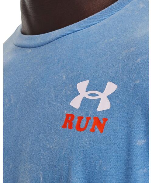UNDER ARMOUR(アンダーアーマー)の「UAキープランウィアード ショートスリーブII(ランニング/メンズ)(Tシャツ/カットソー・メンズ・ブラック/ブルー・L/XL/S/M/XXL)」の3枚目の写真