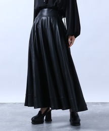 HARE | サーキュラーレザースカート(HARE)(スカート)