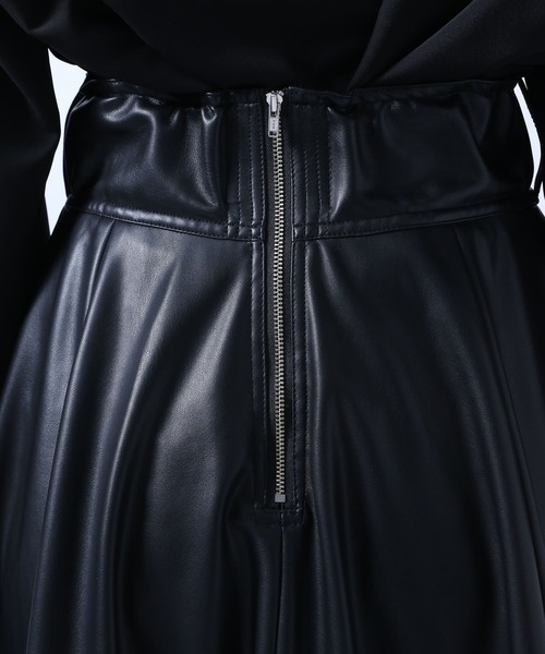 HARE（ハレ）の「サーキュラーレザースカート(HARE)（スカート）」 - WEAR