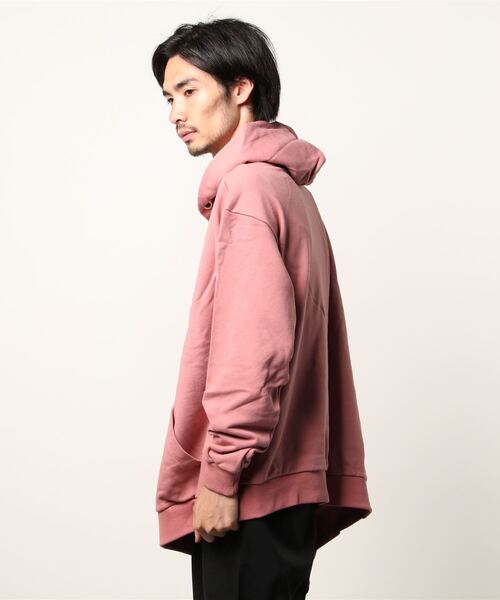 Uncut Bound（アンカットバウンド）の「CHOICES（チョイシーズ）ダブルフーディー（パーカー・メンズ・ピンク/オレンジ/チャコール・FREE）」の4枚目の写真