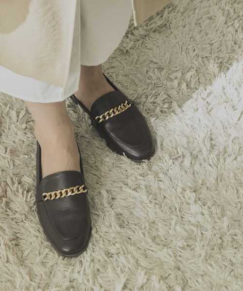 URBAN RESEARCH（アーバンリサーチ）の「チェーンローファー（ローファー・レディース・ブラック/ダークブラウン・38/36/37）」の13枚目の写真