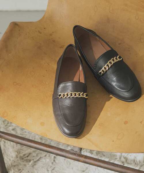 URBAN RESEARCH（アーバンリサーチ）の「チェーンローファー（ローファー・レディース・ブラック/ダークブラウン・38/36/37）」の14枚目の写真