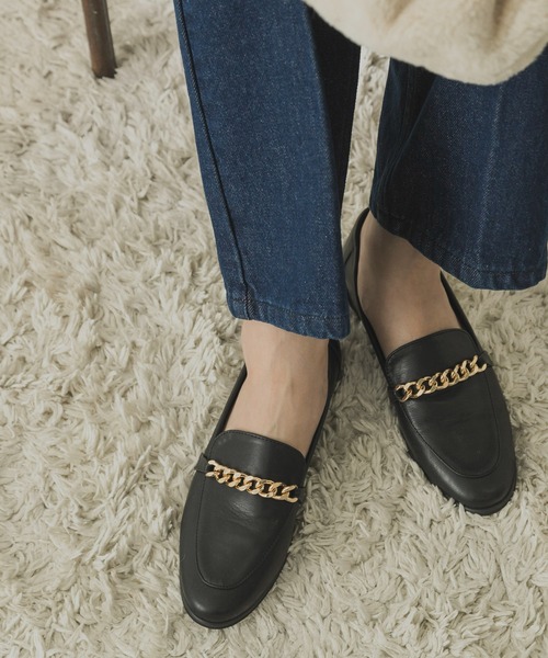 URBAN RESEARCH（アーバンリサーチ）の「チェーンローファー（ローファー・レディース・ブラック/ダークブラウン・38/36/37）」の10枚目の写真