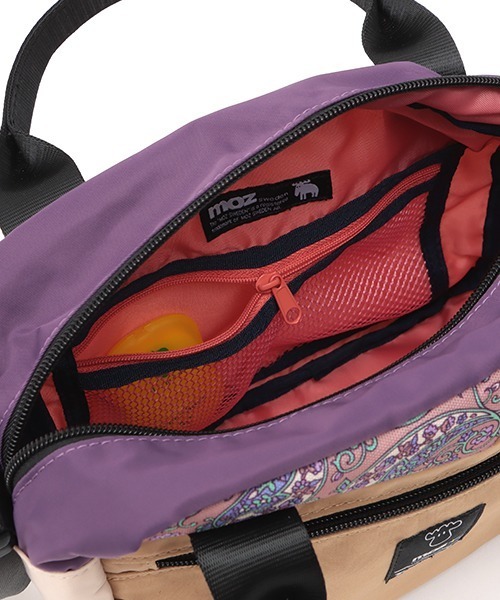 moz（モズ）の「mozコラボ ボックスショルダーバッグ【moz×チチカカ】（ショルダーバッグ・レディース・ブラック/ベージュ・FREE）」の21枚目の写真