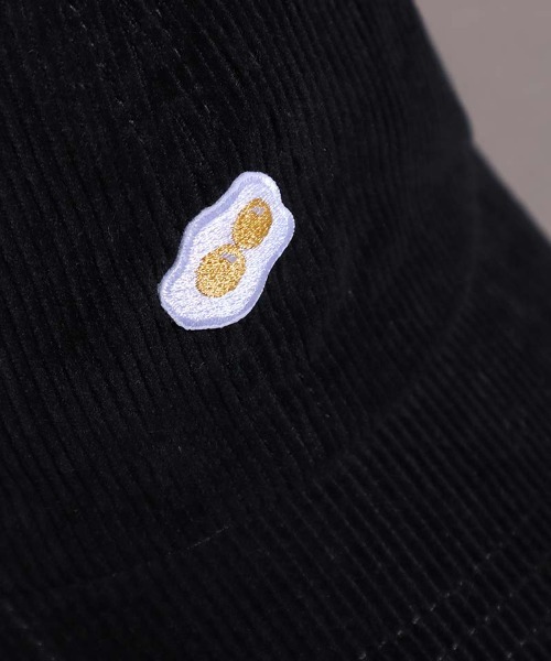 I am I in fact...(アイアムアイインファクト)の「Good luck ワッペン刺繍 コーデュロイキャップ(キャップ・レディース・ブラック/ベージュ/グリーン・FREE)」の19枚目の写真