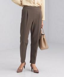 green label relaxing | ダブルクロス テーパード パンツ -ウォッシャブル・ストレッチ・防シワ-(その他パンツ)