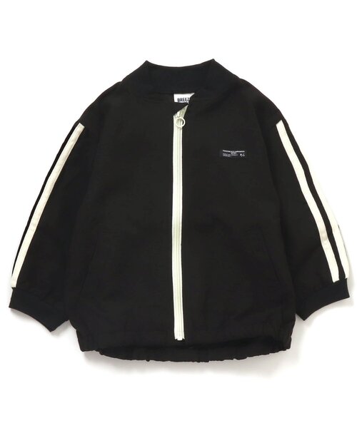BREEZE(ブリーズ)の「/ラインブルゾン(ブルゾン・キッズ・ブラック/キャメル・120/130/100/90/150/110/140)」の7枚目の写真