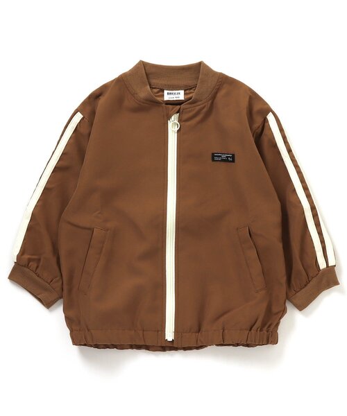BREEZE(ブリーズ)の「/ラインブルゾン(ブルゾン・キッズ・ブラック/キャメル・120/130/100/90/150/110/140)」の10枚目の写真