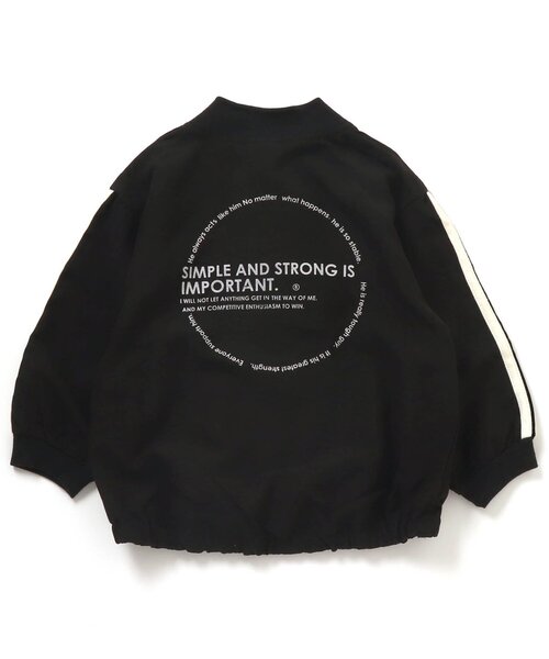 BREEZE(ブリーズ)の「/ラインブルゾン(ブルゾン・キッズ・ブラック/キャメル・120/130/100/90/150/110/140)」の11枚目の写真