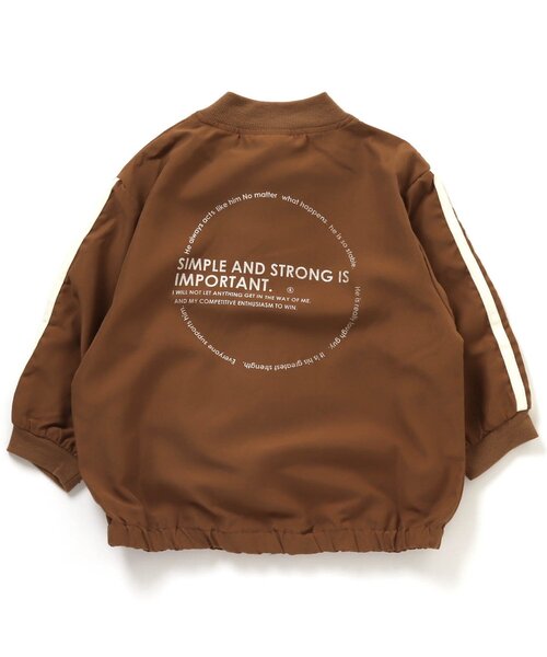 BREEZE(ブリーズ)の「/ラインブルゾン(ブルゾン・キッズ・ブラック/キャメル・120/130/100/90/150/110/140)」の12枚目の写真