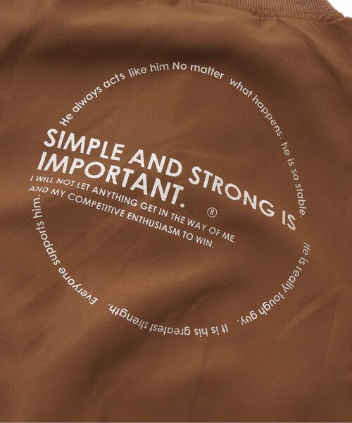 BREEZE(ブリーズ)の「/ラインブルゾン(ブルゾン・キッズ・ブラック/キャメル・120/130/100/90/150/110/140)」の15枚目の写真